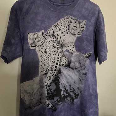 Vintage Snow Leopard Shirt - image 1