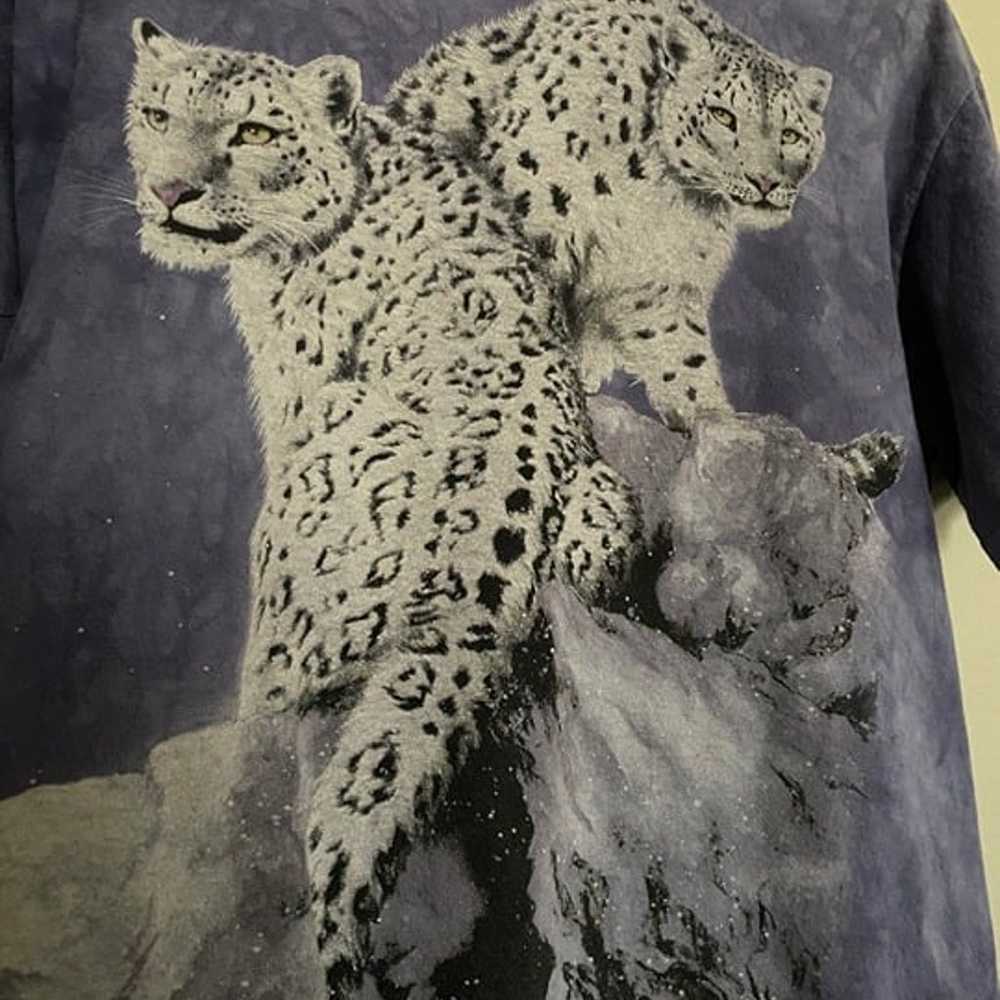 Vintage Snow Leopard Shirt - image 2