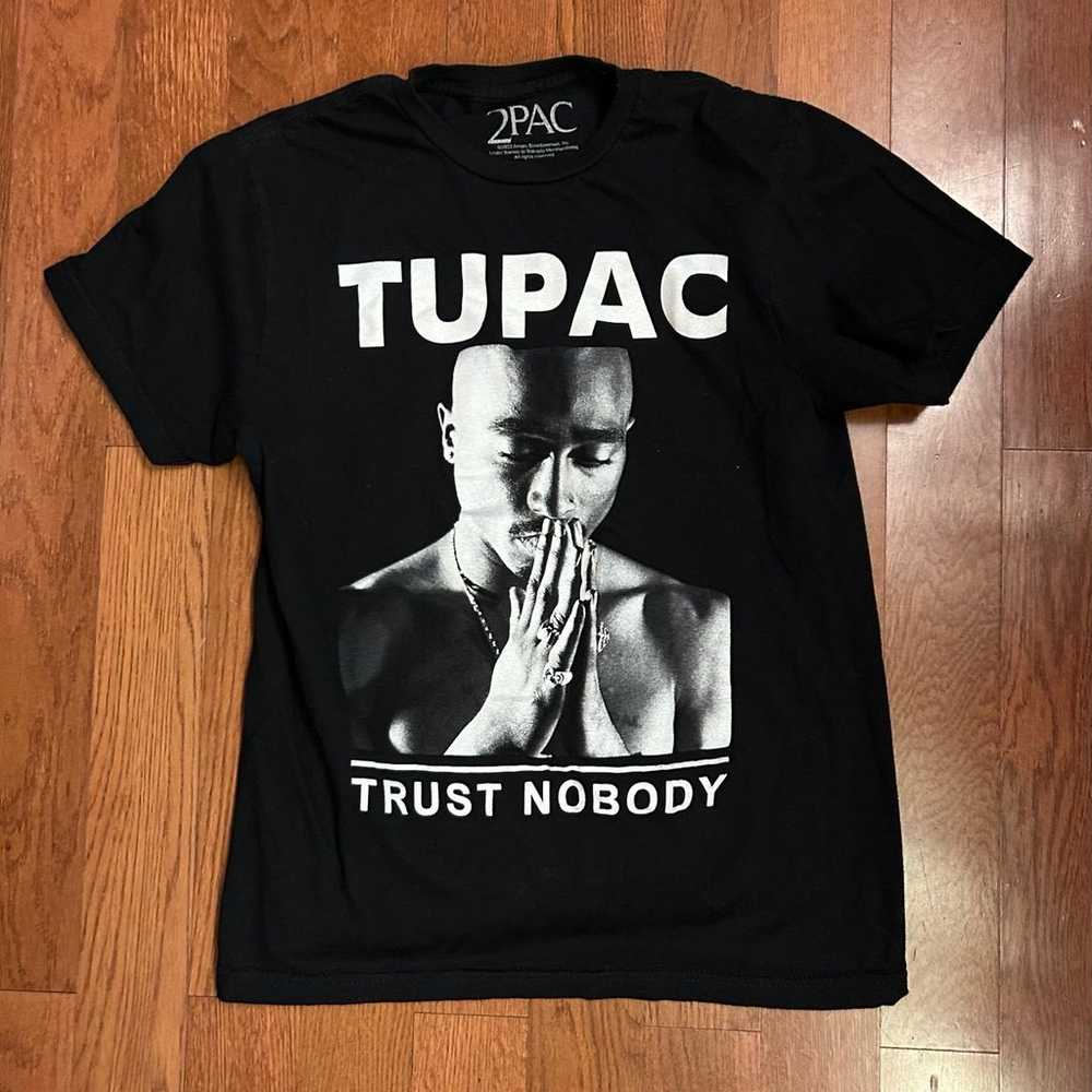 Tupac retro shirt - size men’s small EUC - image 1