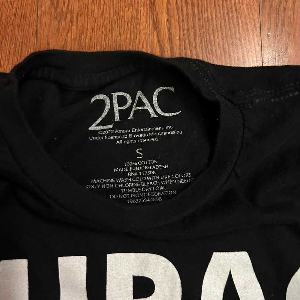 Tupac retro shirt - size men’s small EUC - image 2