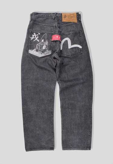 Vintage Evisu Yamane Selvedge Denim Jeans in Grey