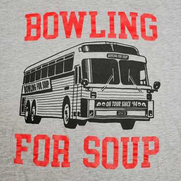 Bowling For Soup Graphic SS Tee Grey - Size Medium - image 1