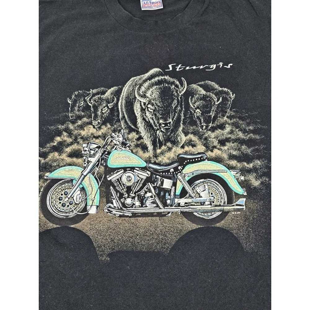 Vintage 2000 Sturgis Single Stitch Short Sleeve S… - image 2