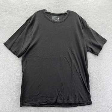 New Faherty Shirt Mens 2XL Gray Cloud Cotton Top … - image 1