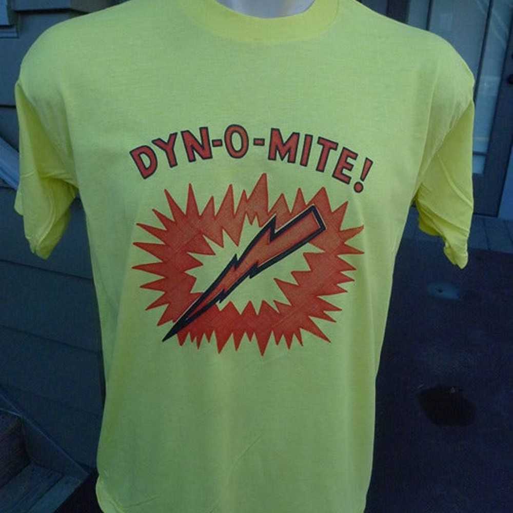1970s Jimmie Walker Dynomite Single Stitch Shirt … - image 1