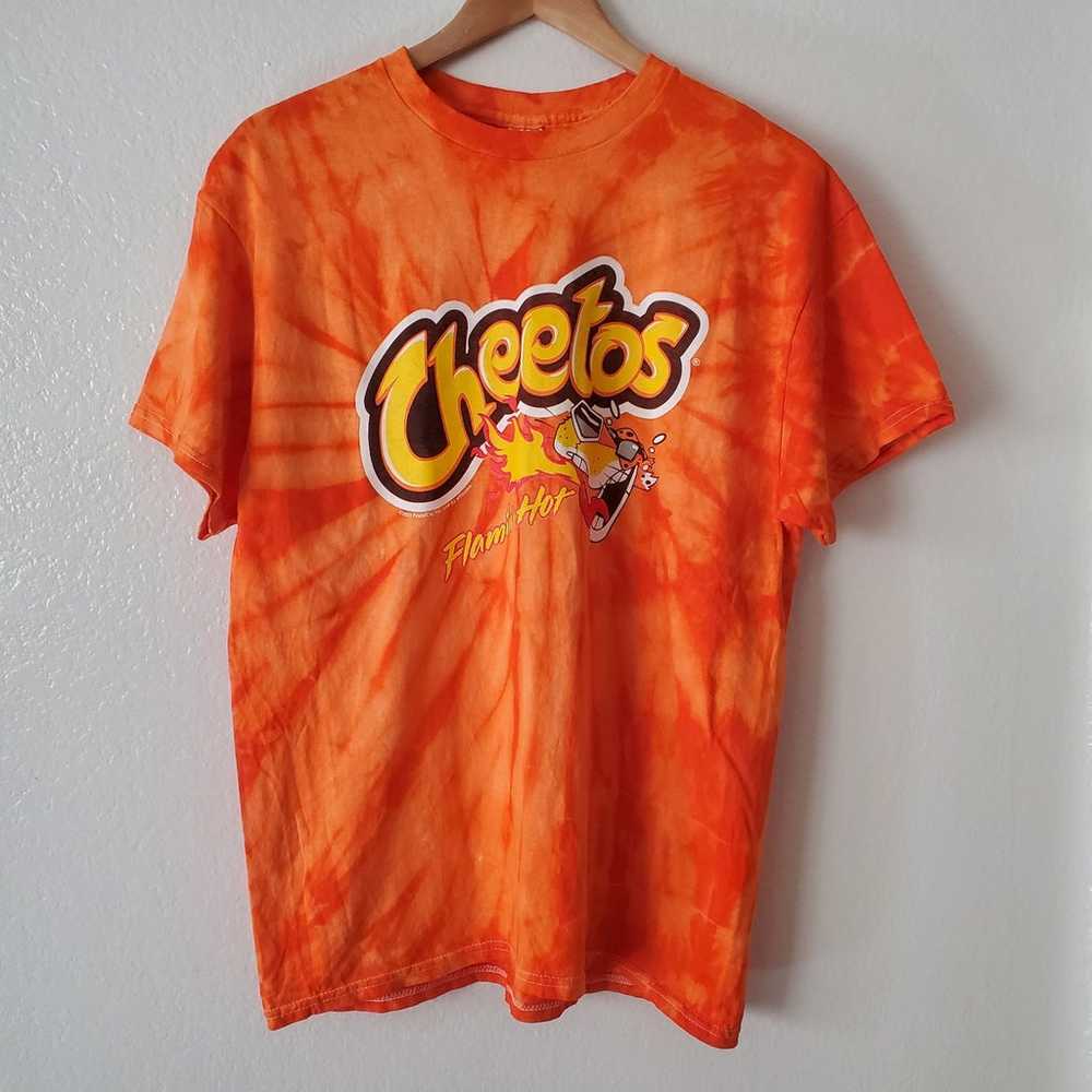 Hot Cheetos Tie Dye Graphic T-shirt - image 1