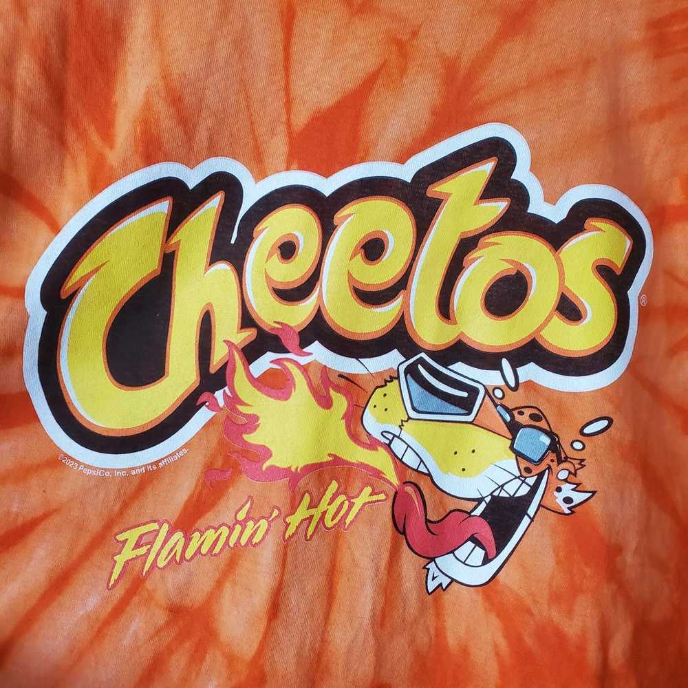 Hot Cheetos Tie Dye Graphic T-shirt - image 2