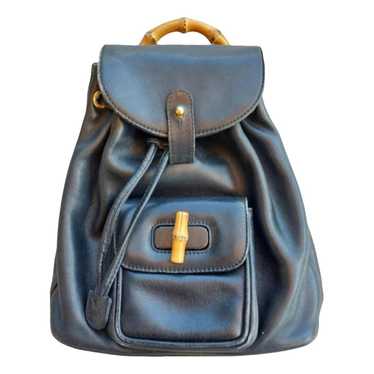Gucci Bamboo Tassel leather backpack - image 1