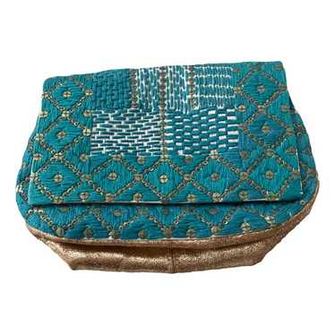 Deepa outlet Gurnani Bel pouch beaded clutch