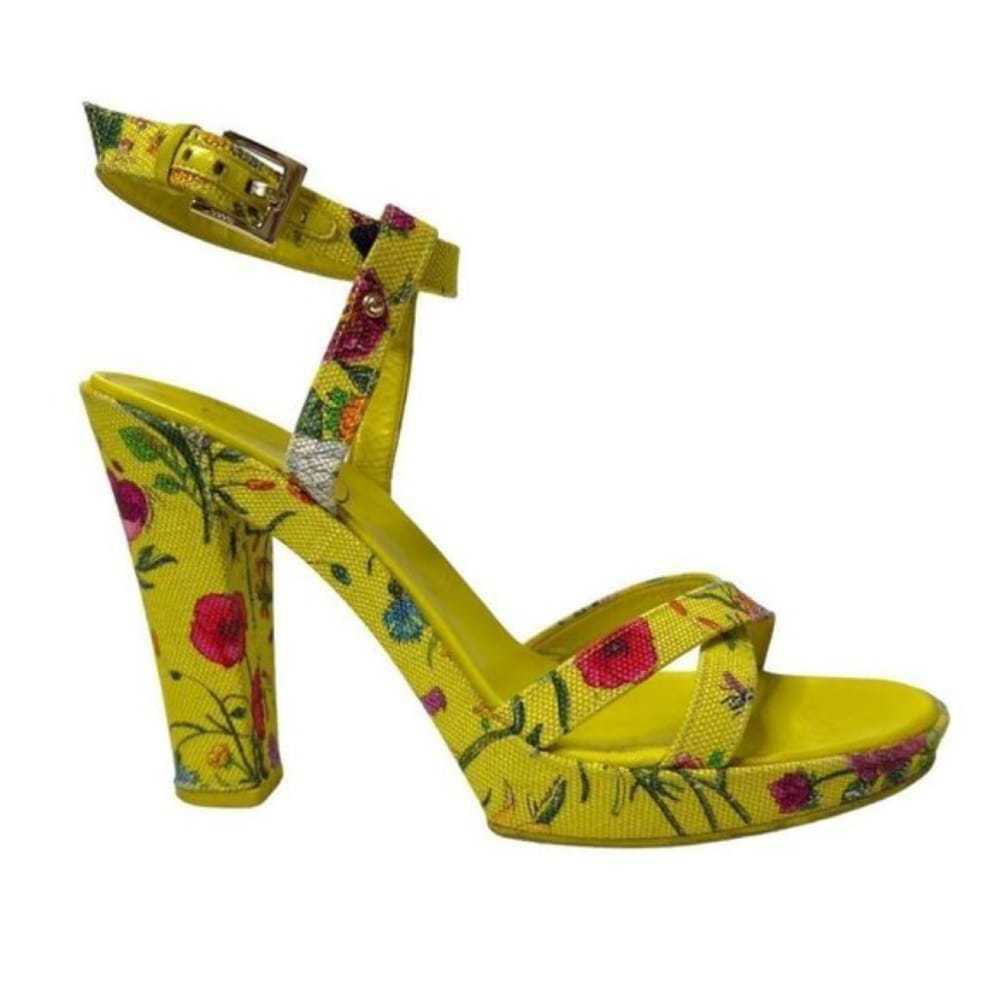 Gucci Vegan leather heels - image 3