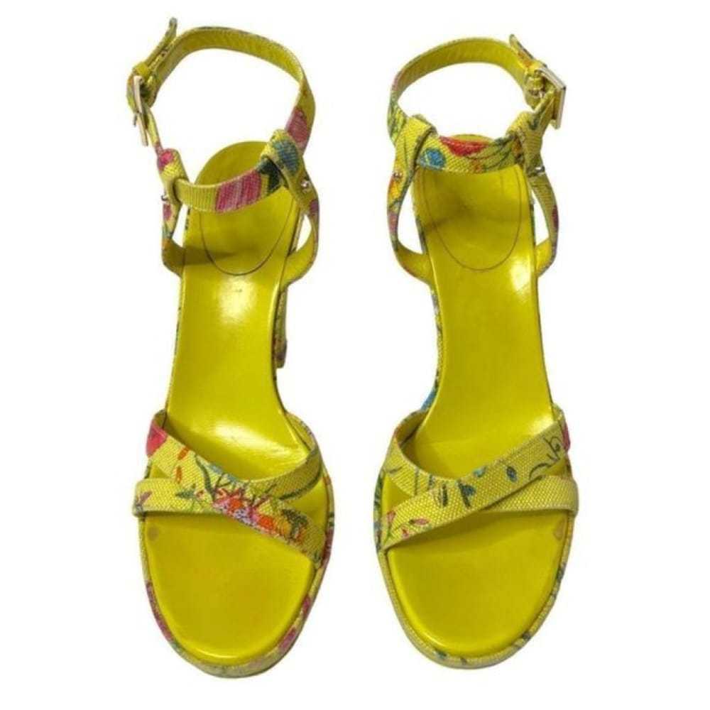 Gucci Vegan leather heels - image 4