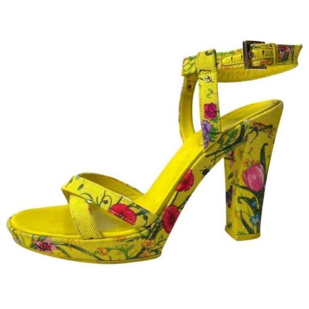 Gucci Vegan leather heels - image 5