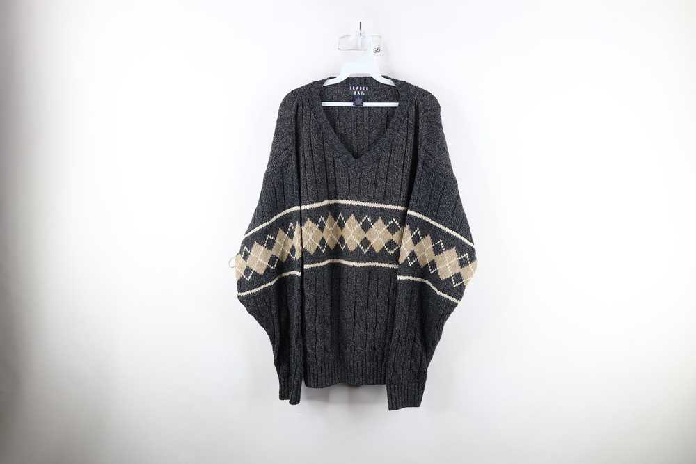 Streetwear × Vintage Vintage 90s Streetwear Knit … - image 1