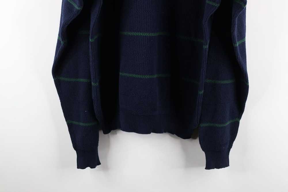 Nautica × Vintage Vintage 90s Nautica Knit Half Z… - image 8