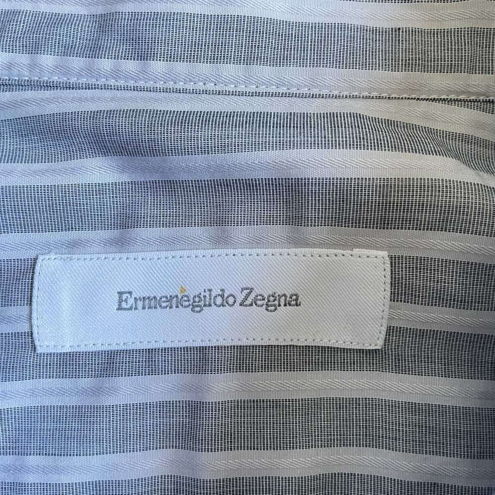 Ermenegildo Zegna Ermenegildo Zegna Striped Grey … - image 7
