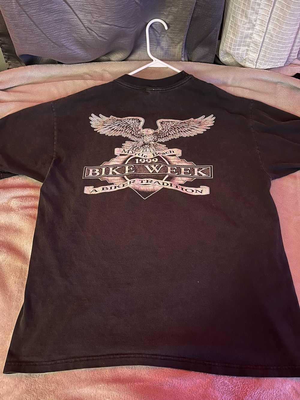 Vintage Vintage Biker T-Shirt - image 2