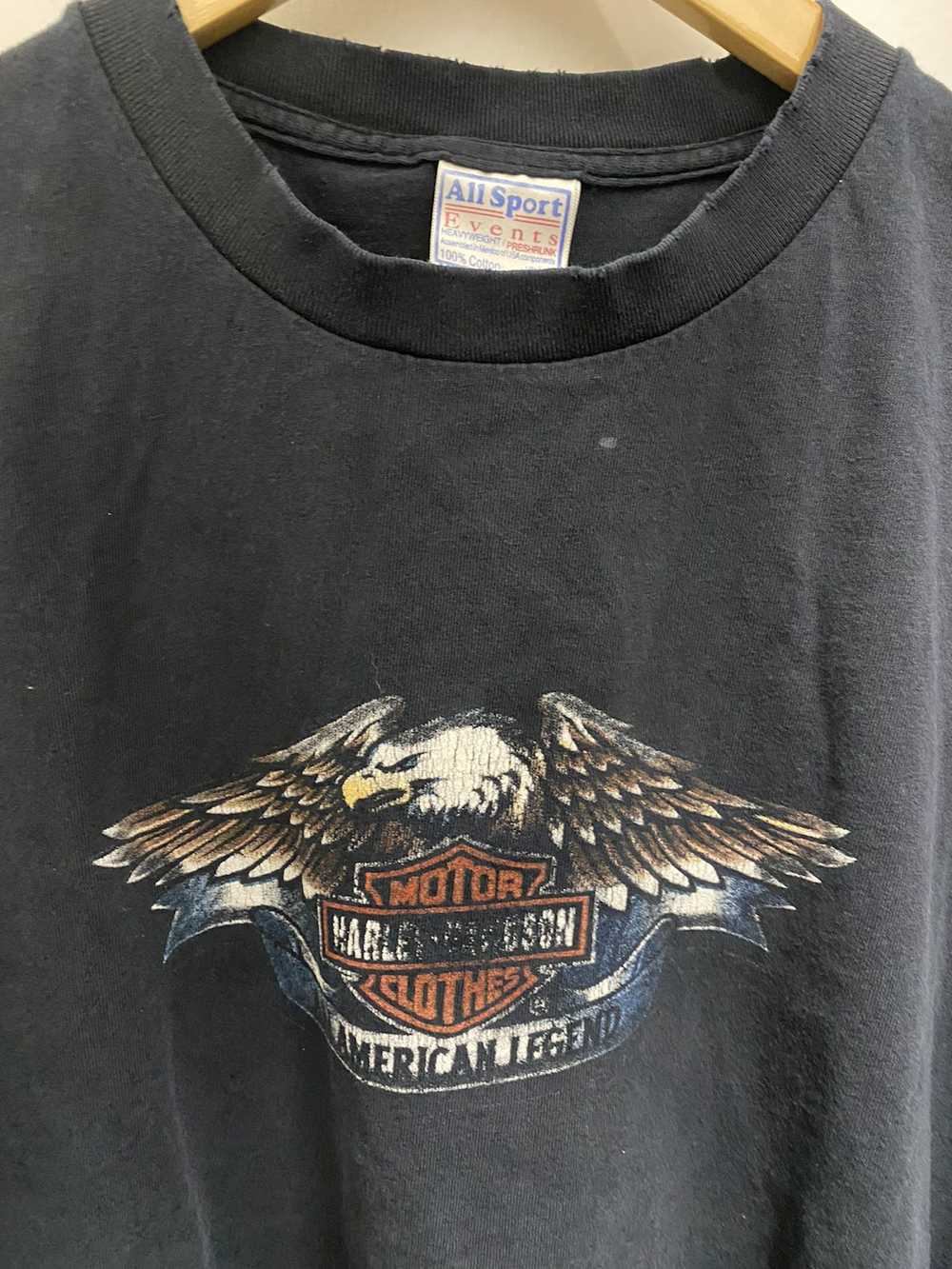 All Sport × Harley Davidson × Vintage Eagle crest… - image 3