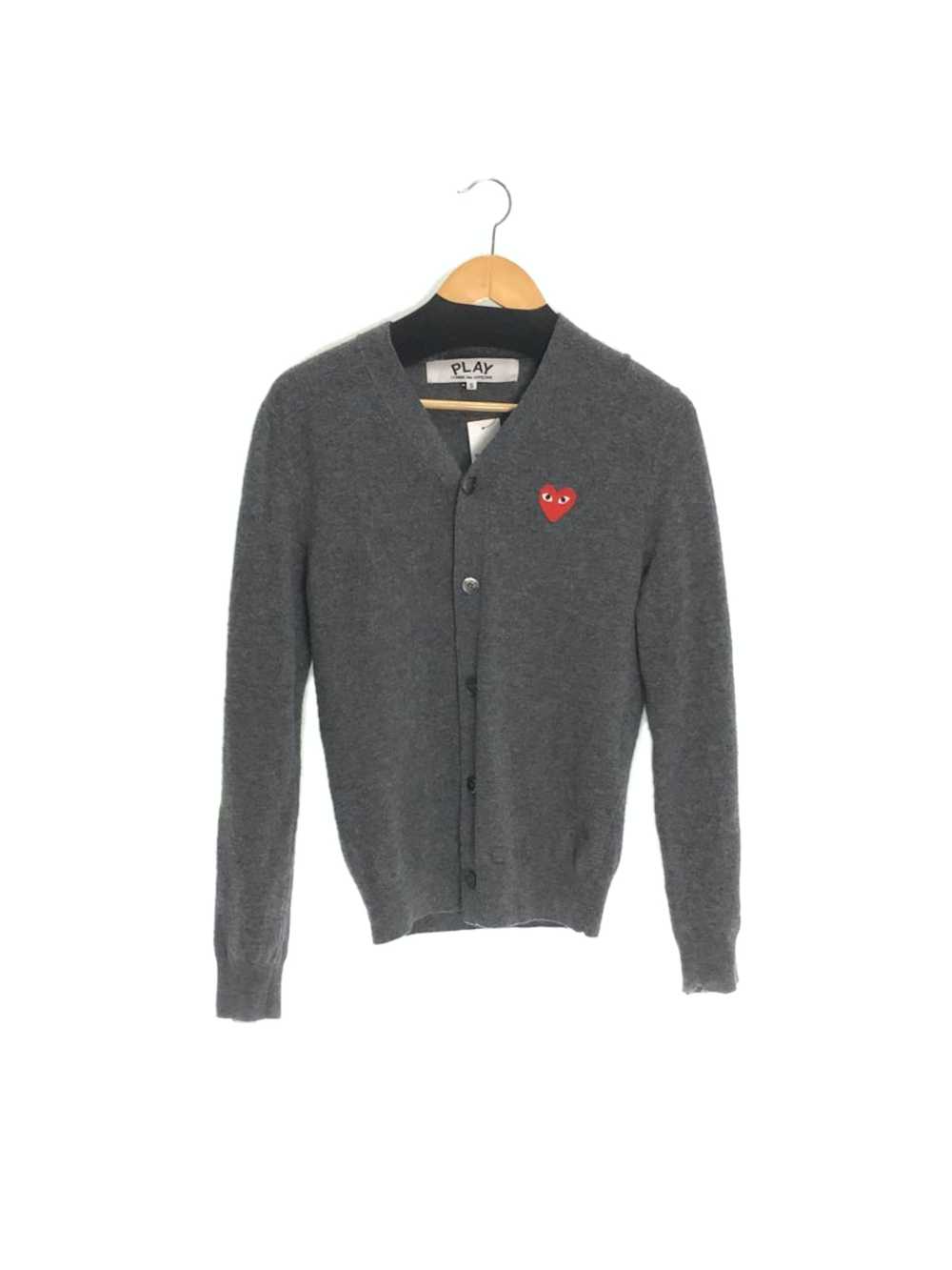 Comme Des Garcons Play Sweater Heart Chest Patch … - image 1