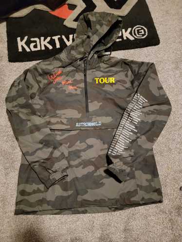 Astroworld camo jacket best sale