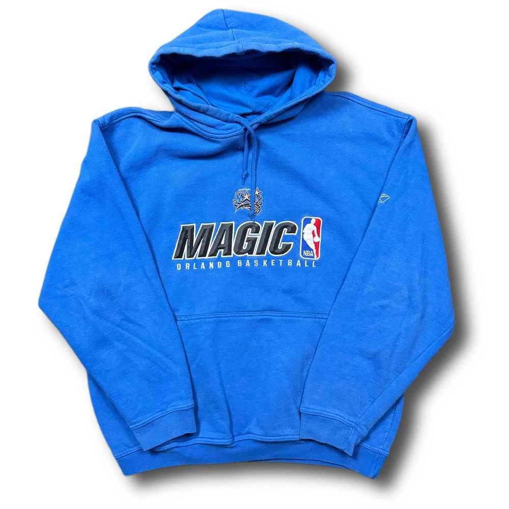NBA NBA Orlando Magic Y2K Vintage Reebok Blue Hoo… - image 1
