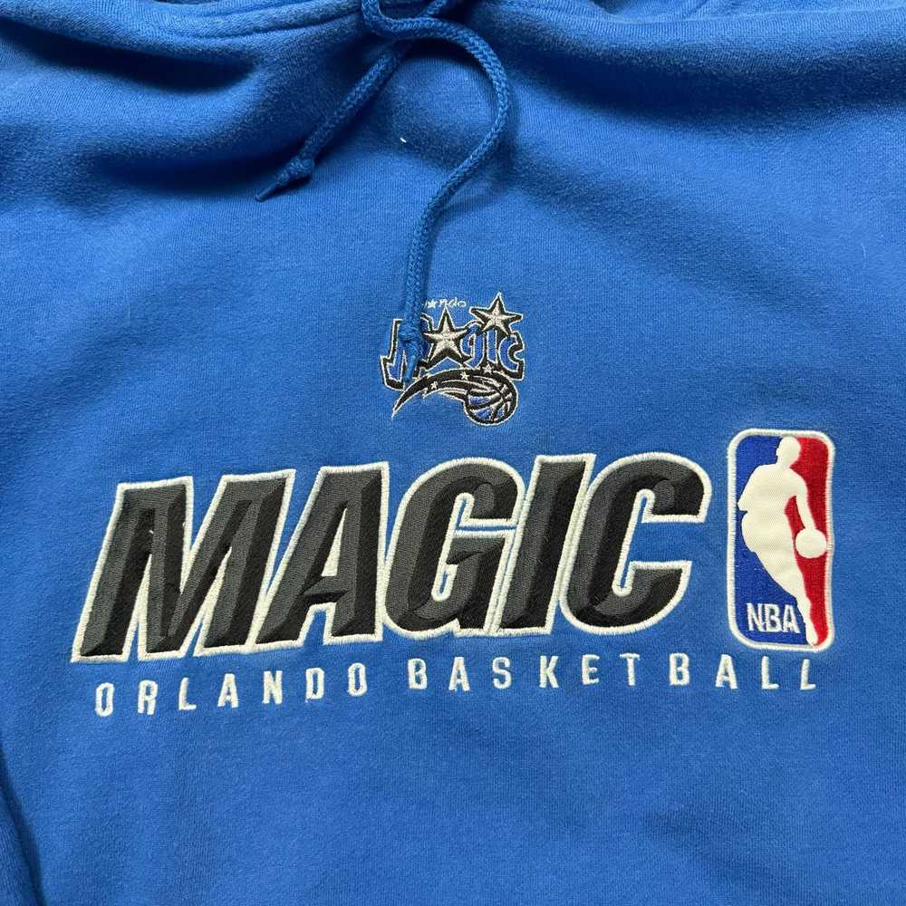 NBA NBA Orlando Magic Y2K Vintage Reebok Blue Hoo… - image 5