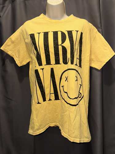 Other Vintage Womens Yellow Nirvana TShirt