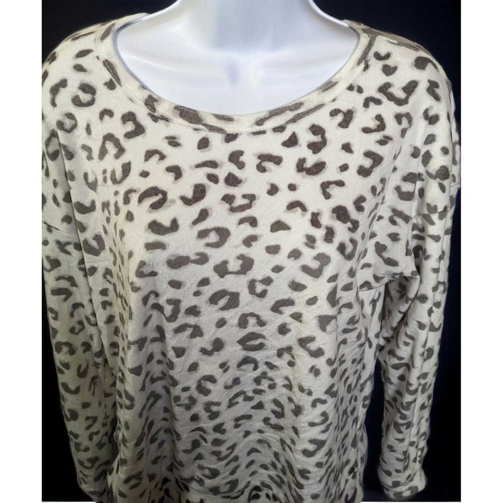 Nike Nicole Miller New York Leopard Fleece Pullov… - image 2