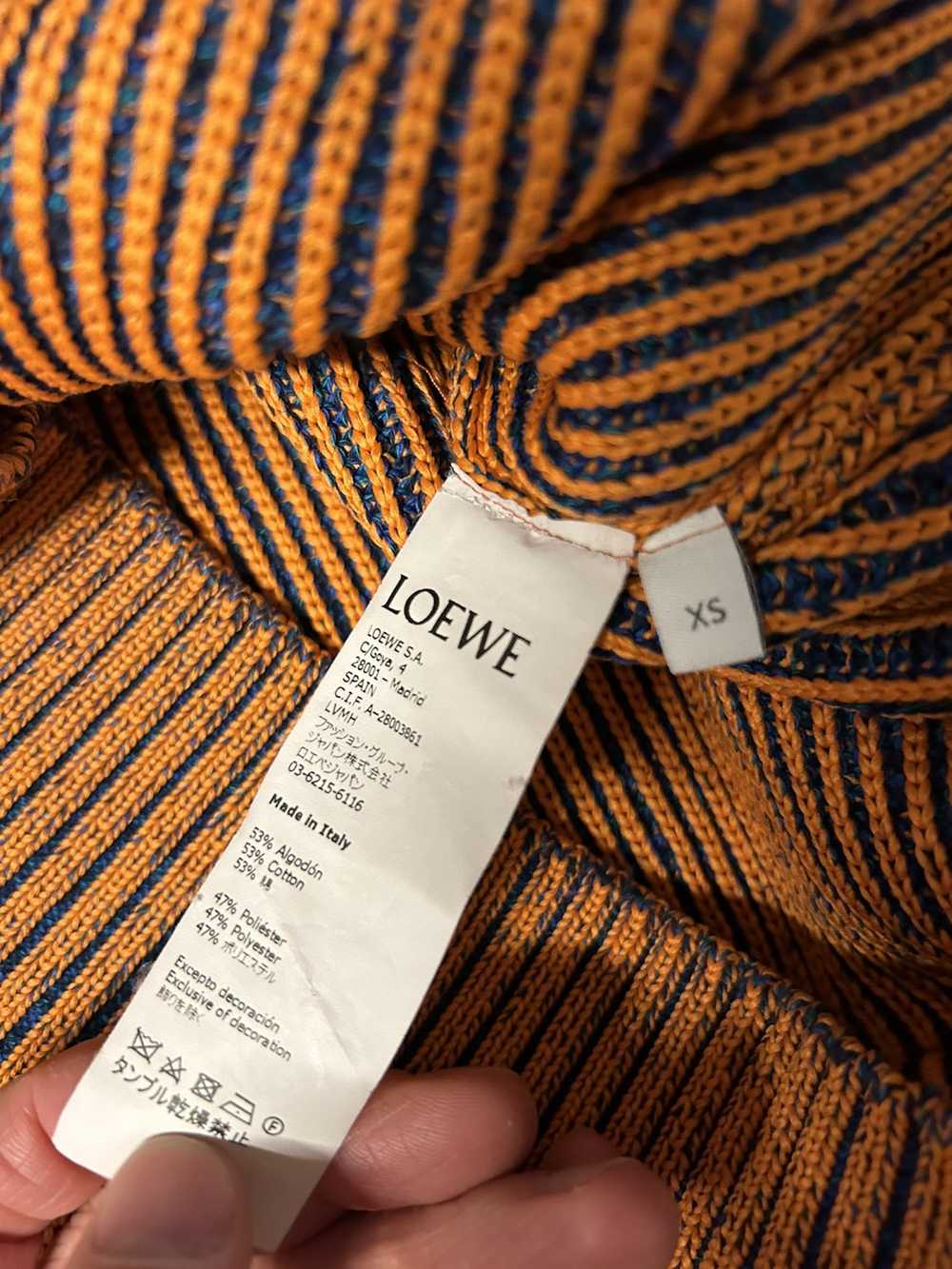 Loewe Loewe melange patch sweater - image 5
