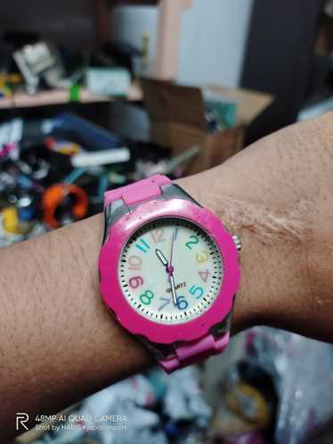 Japanese Brand × Vintage × Watch Pink Japan Desig… - image 1