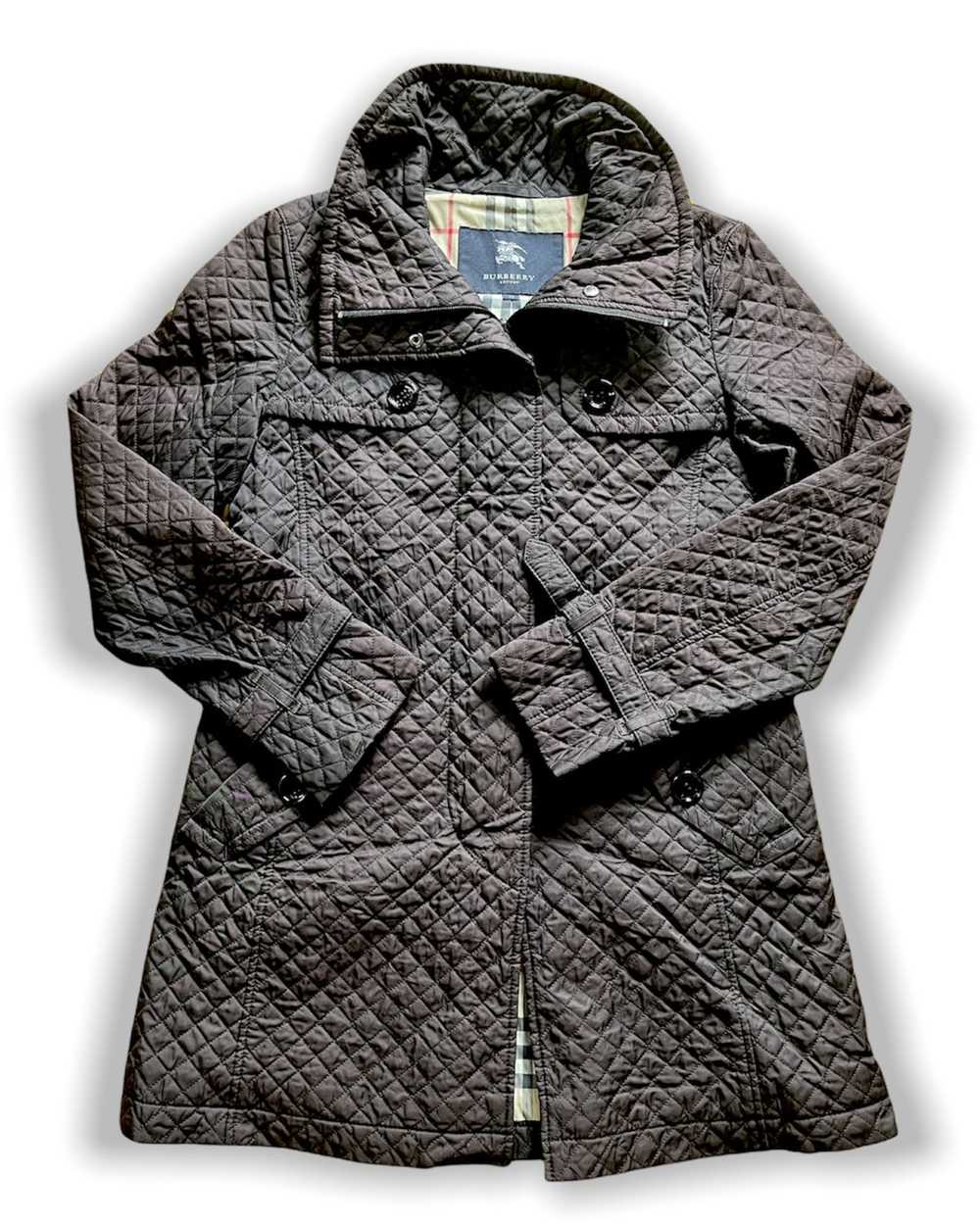 Burberry × Designer Burberry London Quilted Colla… - image 1