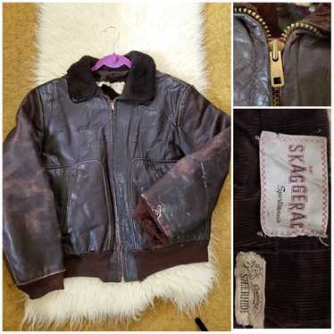 1940s〜1950s レザージャケット 1940~50s German army motorcycle leather jacket