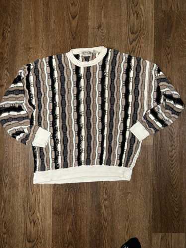 Vintage 90s Cotton Traders Mens Size Large COOGIE Style Biggie Sweater 