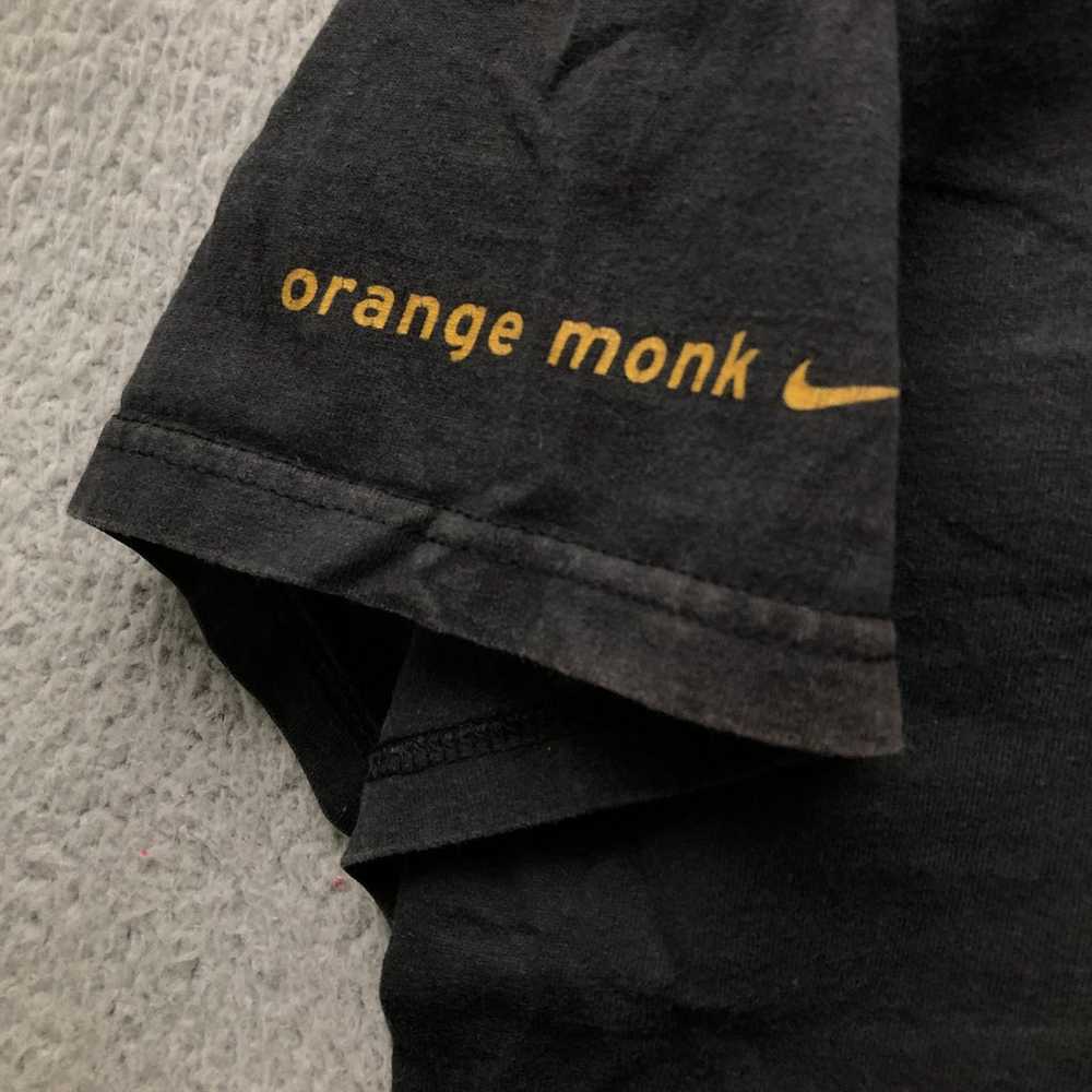 Vintage Y2K Nike Orange Monk Graphic Logo T-Shirt… - image 10