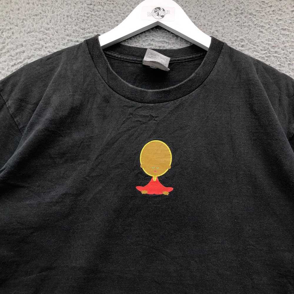 Vintage Y2K Nike Orange Monk Graphic Logo T-Shirt… - image 7