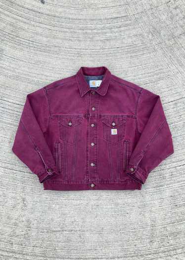 Carhartt × Streetwear × Vintage Ruby Trucker Jacke