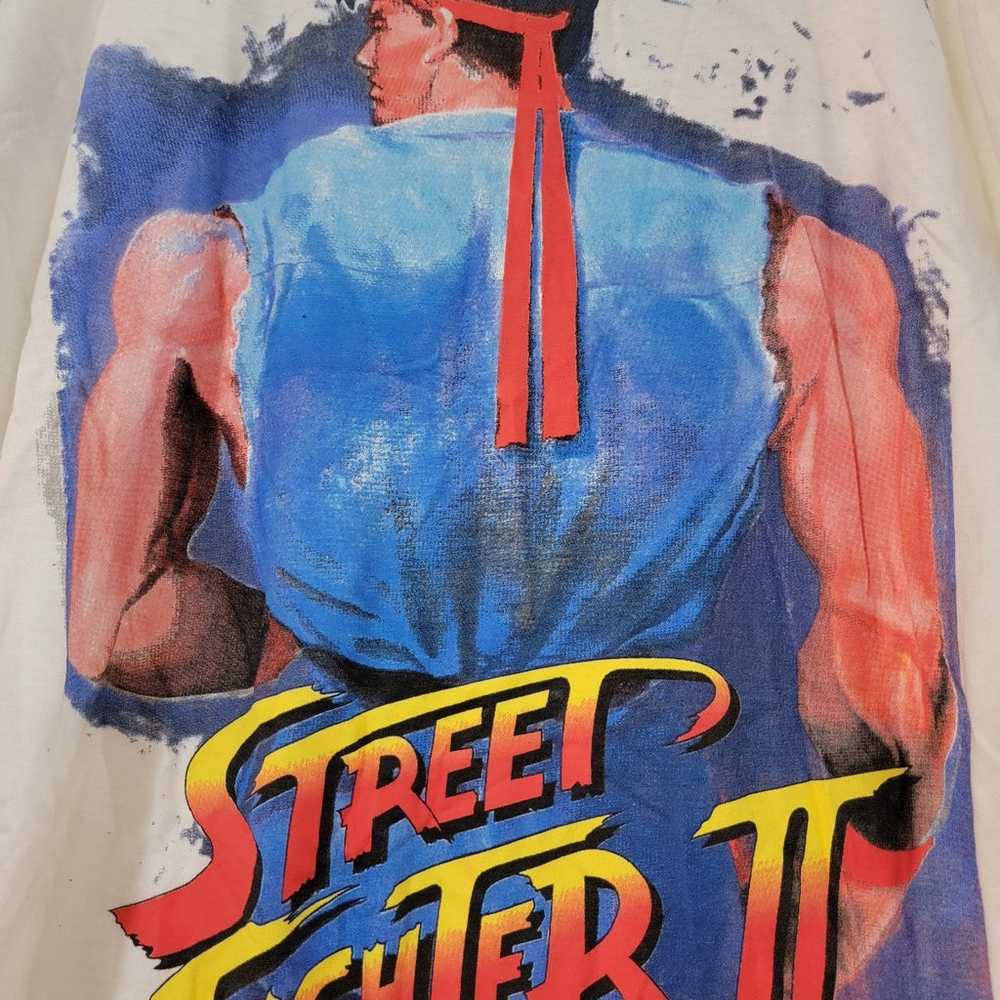 Vintage 1991 Street fighter 2 Capcom shirt - image 2