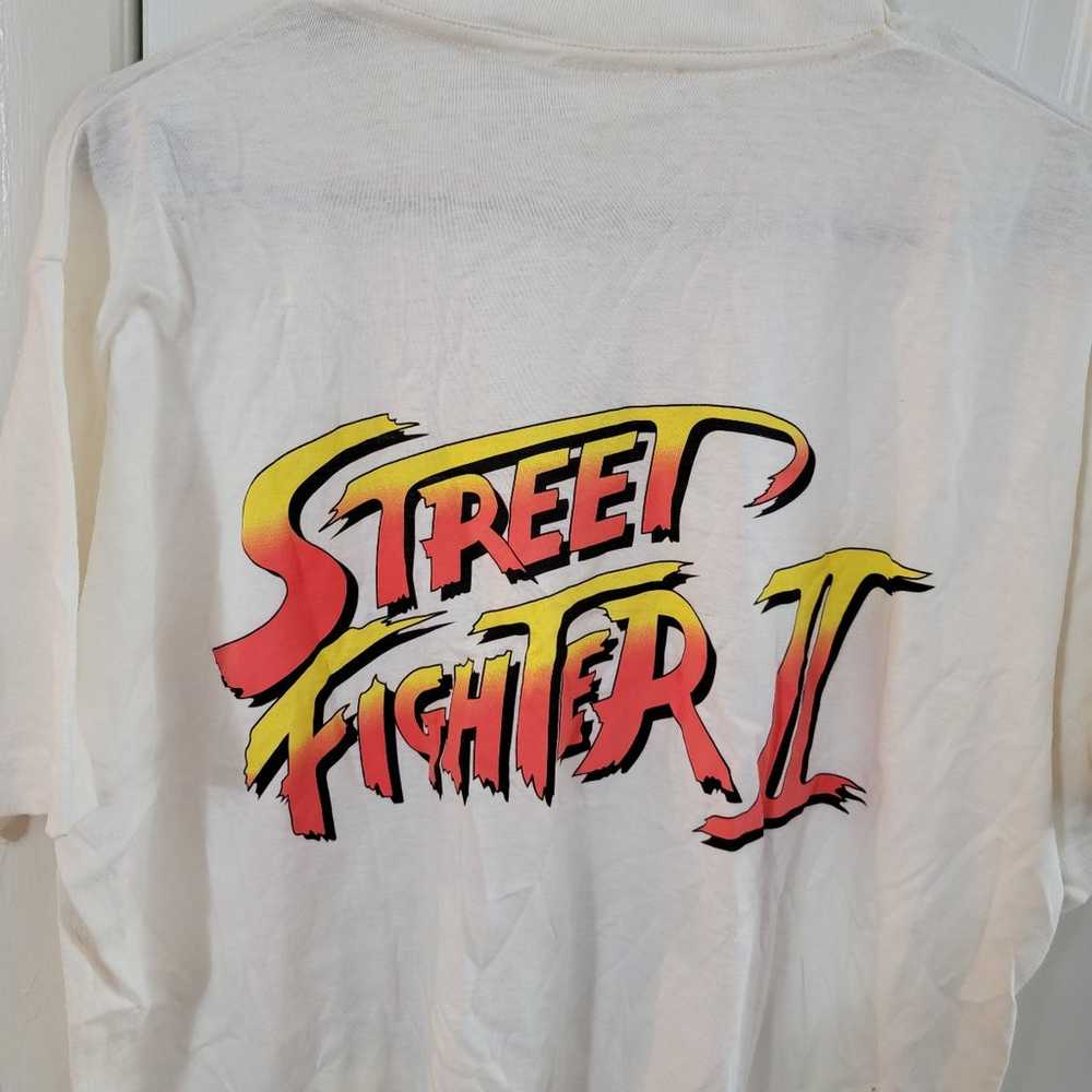 Vintage 1991 Street fighter 2 Capcom shirt - image 3