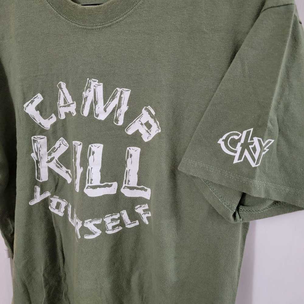 Vintage 2002 CKY Camp Bam Margera shirt - image 4