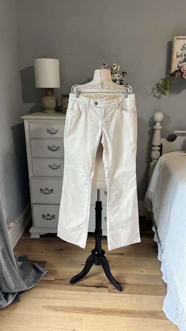 Gap GAP Cords Beige Corduroy Pants Low Rise Straig