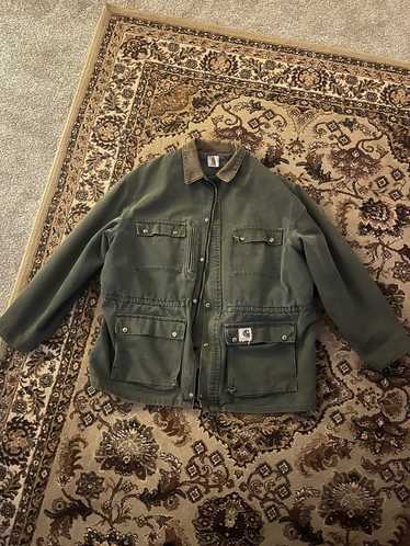 Carhartt CARHARTT LONG VINTAGE JACKET WASHED GREEN - image 1