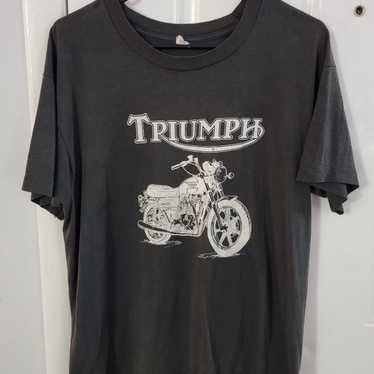 Vintage triumph shirt motorcycle - Gem