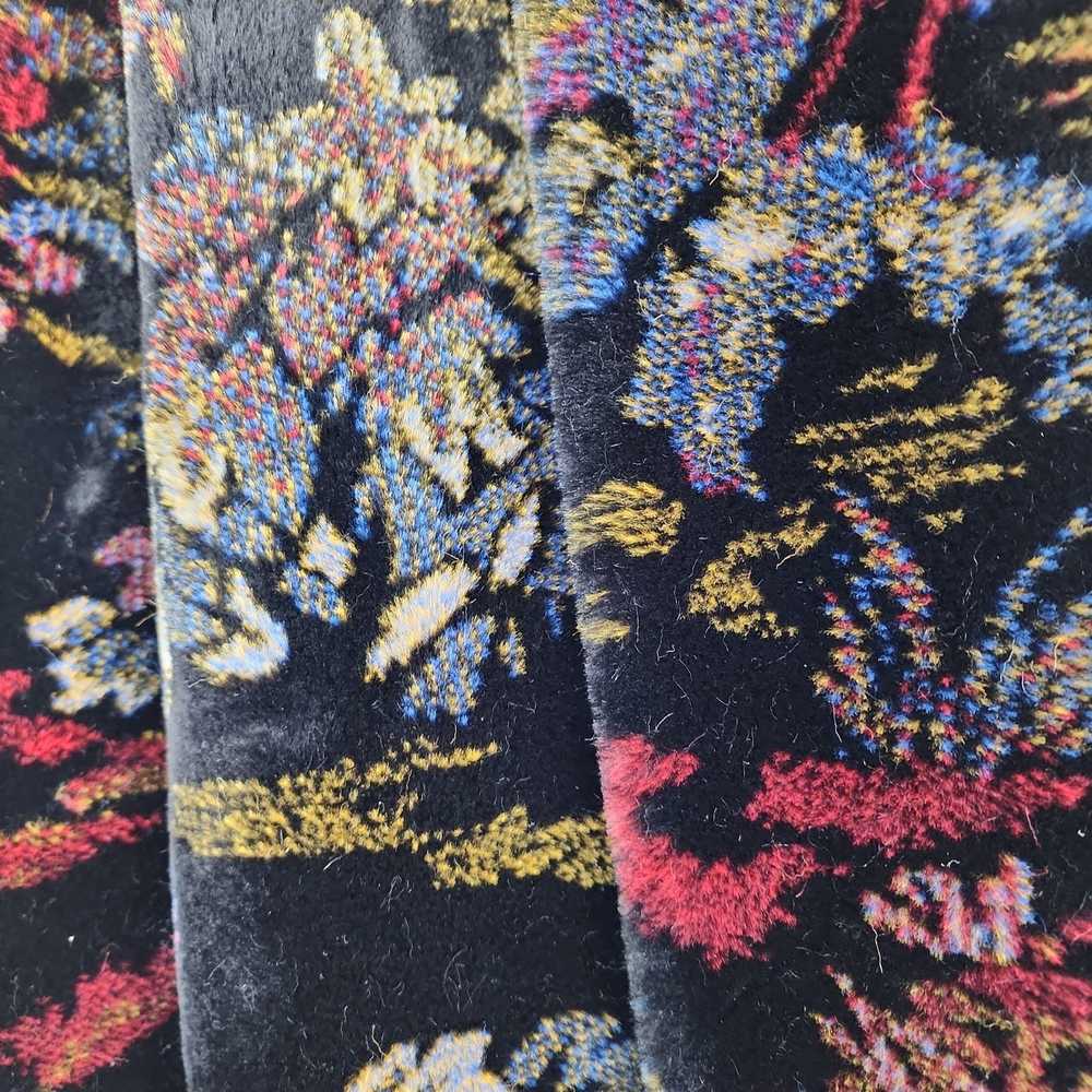 Vintage Donnybrook VTG Over-Sized Floral Faux Fur… - image 7