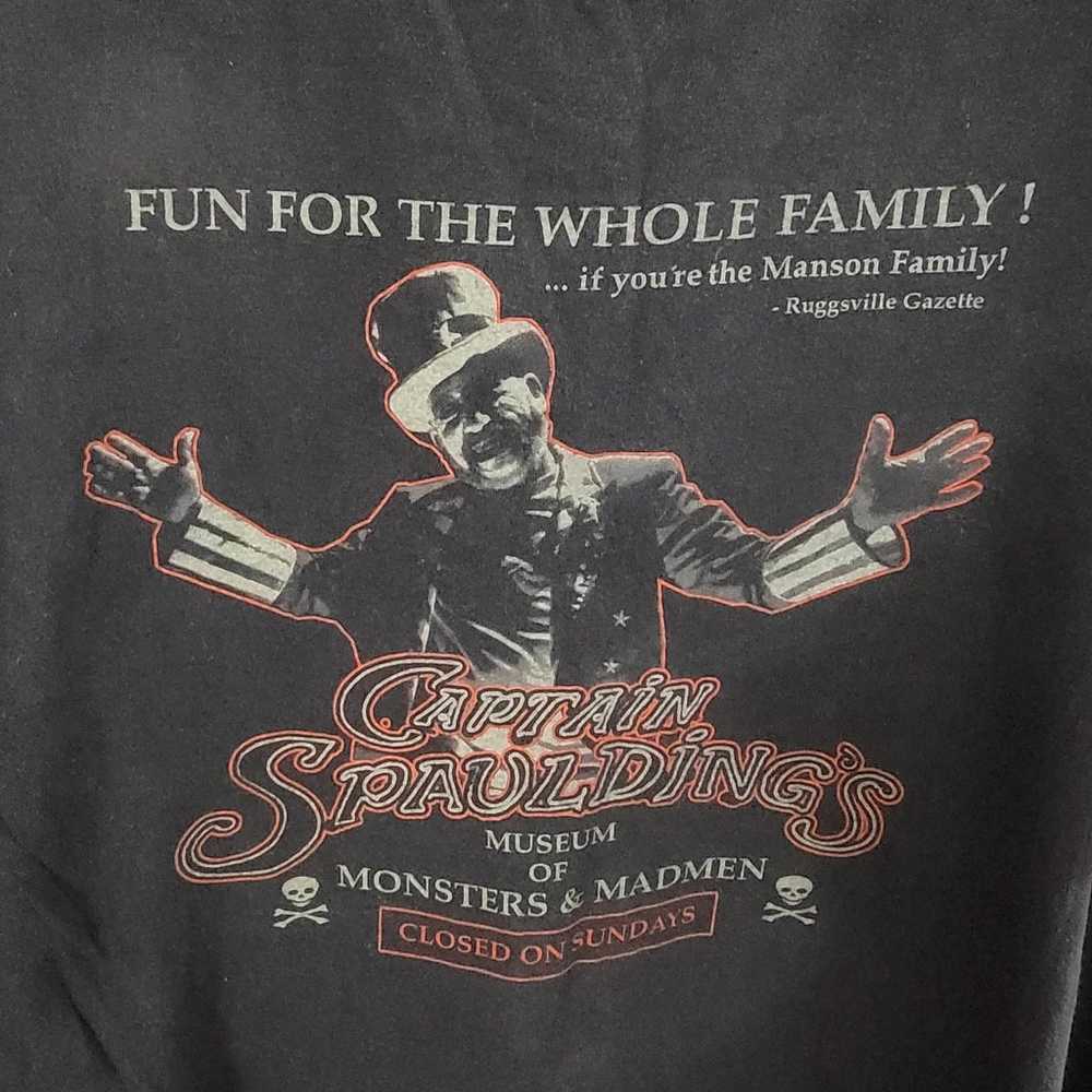Vintage 2003 Captian spualding Rob Zombie shirt - image 2