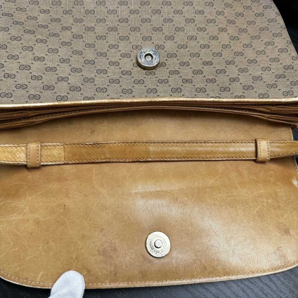 Gucci GUCCI 004 106 Shoulder Bag Micro GG Supreme… - image 8