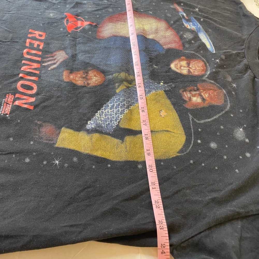 Star Trek Tour Champ Reunion shirt 1994 size XL - image 10