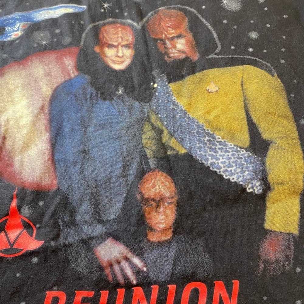 Star Trek Tour Champ Reunion shirt 1994 size XL - image 3