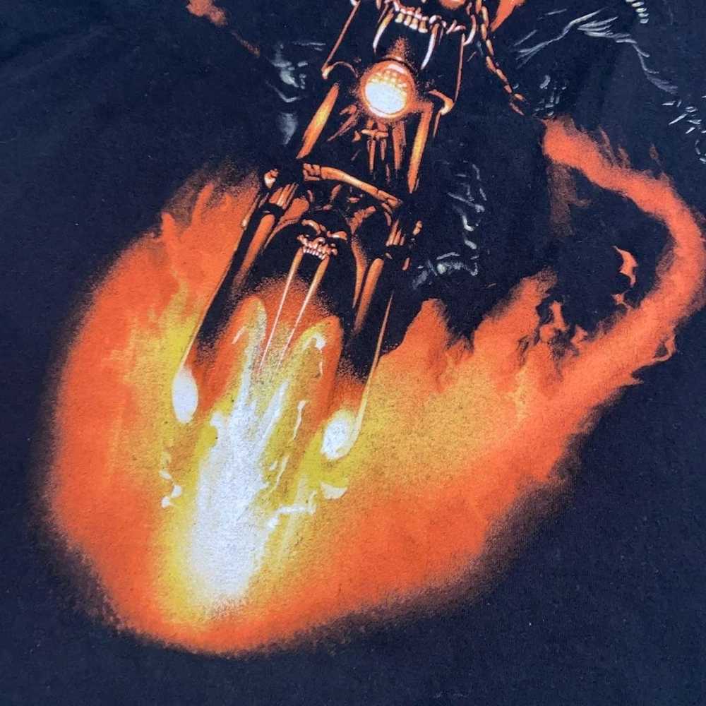 VINTAGE 2000s Marvels Ghost Riders T-Shirt - image 4