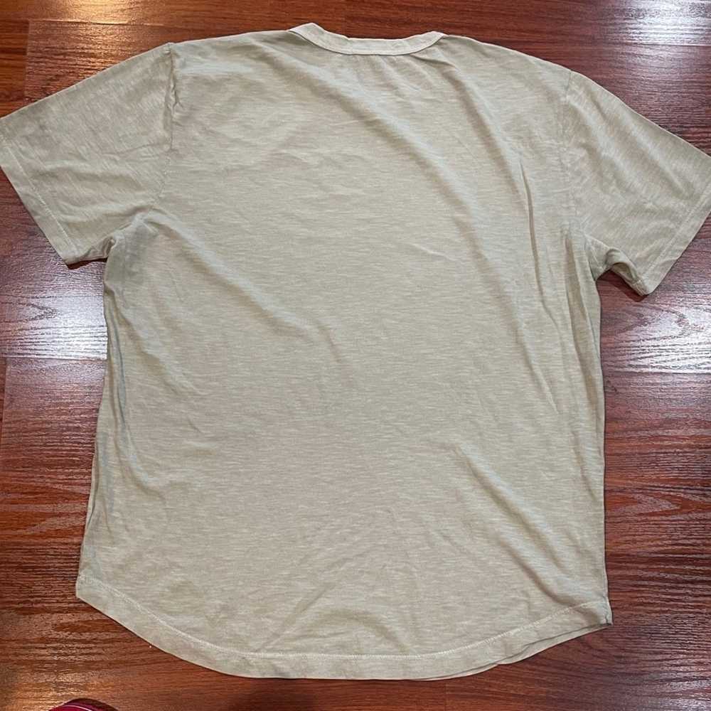 BUCK MASON LOT OF 10 SHIRTS BEIGE 3911 SIZE LARGE - image 3