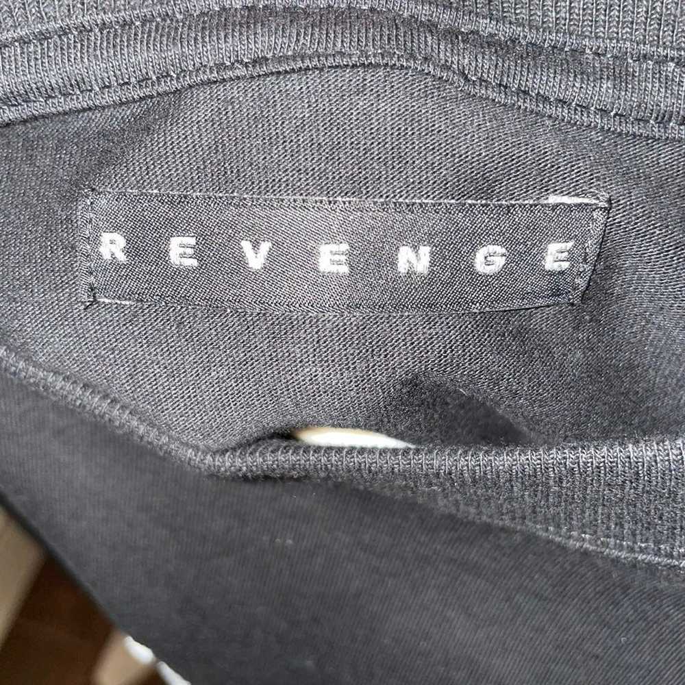 REVENGE X SKI MASK COLLAB BLACK TEE SHIRT (Rare) - image 2