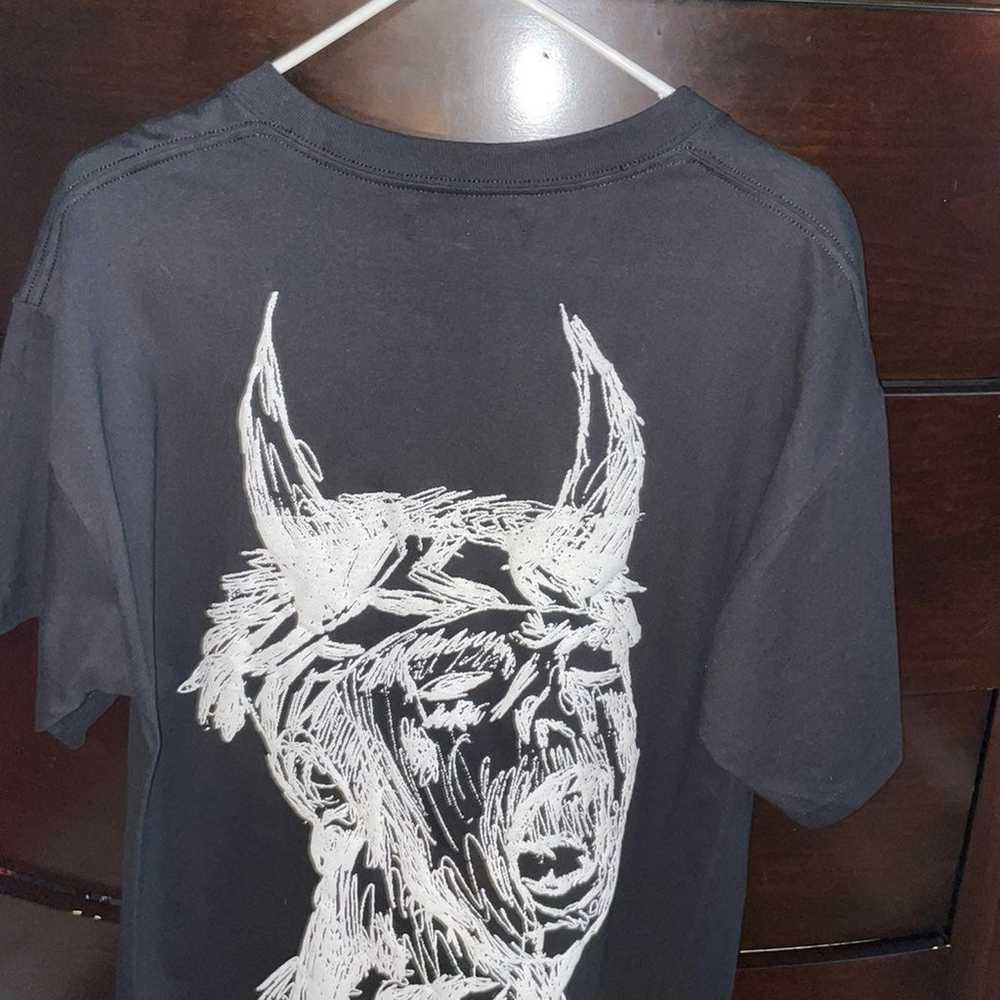 REVENGE X SKI MASK COLLAB BLACK TEE SHIRT (Rare) - image 3